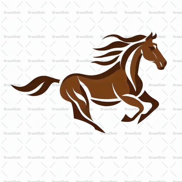Galoppierendes Pferd